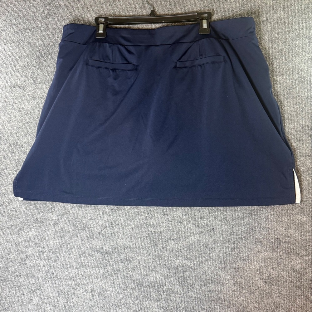 Ruby Rd Women's XL Skort Athletic‎ Golf Tennis Skirt Blue Activewear Navy Blue - Picture 3 of 6